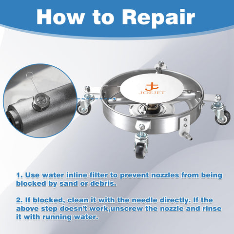 JOEJET underbody cleaning tool supports vehicle underside upkeep