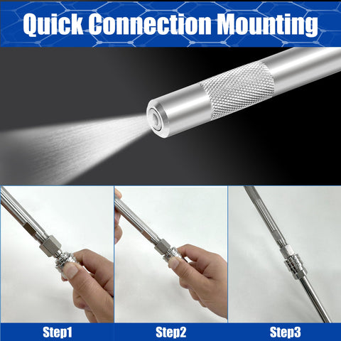 JOEJET cleans wood and concrete surfaces effectively from a distance.