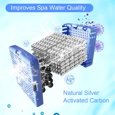Joepoe food-grade PP materials ensure durable spa cartridge components.