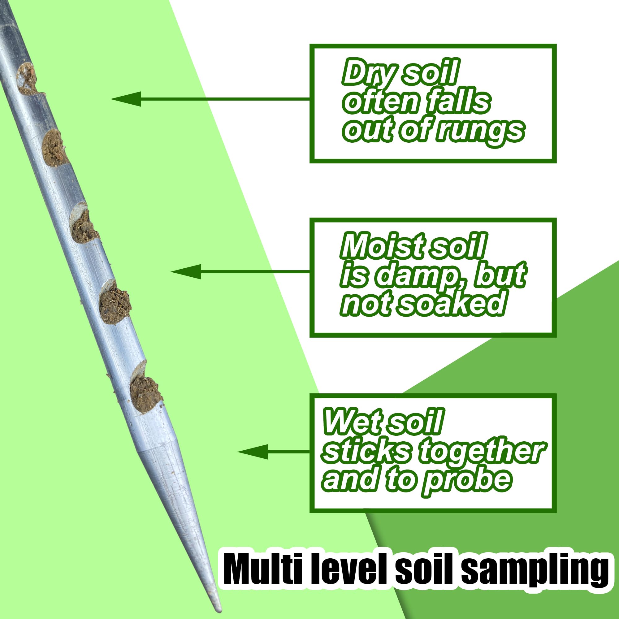 Joewuzun probe inserted to measure depth and texture