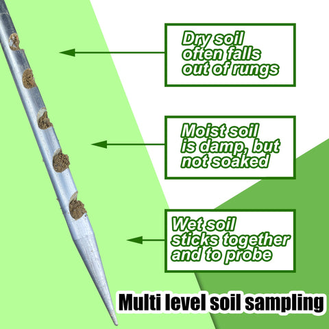 Joewuzun probe inserted to measure depth and texture