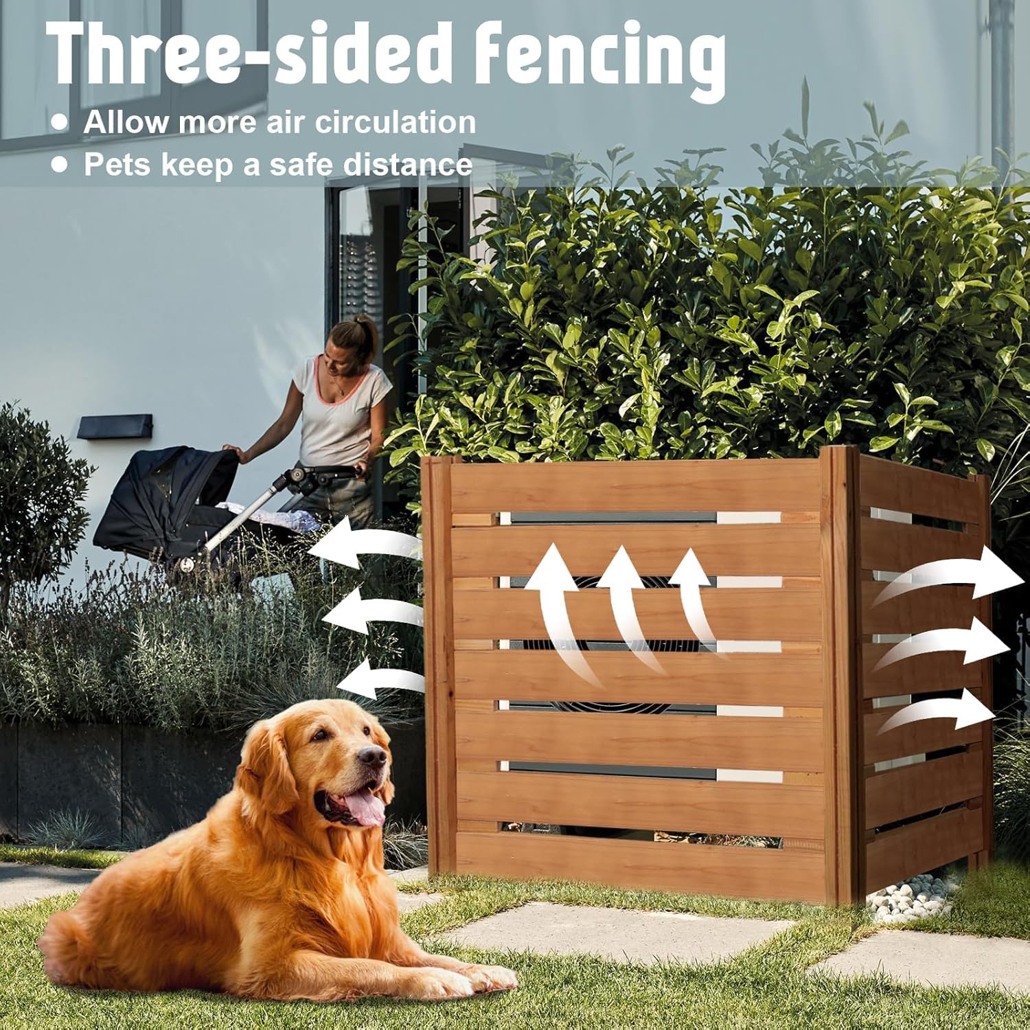 JOGEPEYO easy-installation fence kit ships with manual for quick setup.