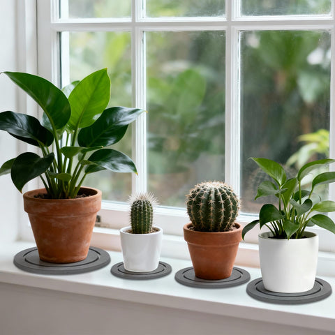 Johamoo diatomaceous earth saucer dries quickly and reduces spills