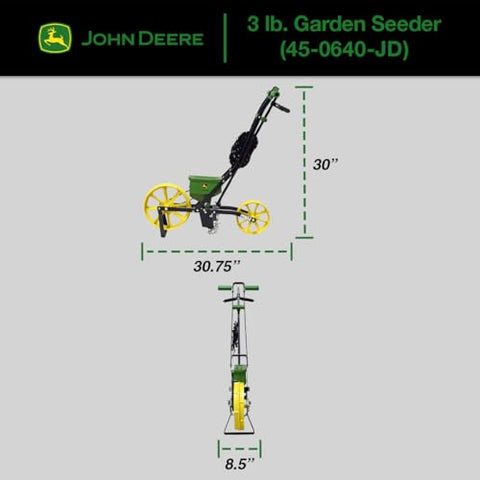 John Deere adjustable row marker helps maintain accurate row spacing