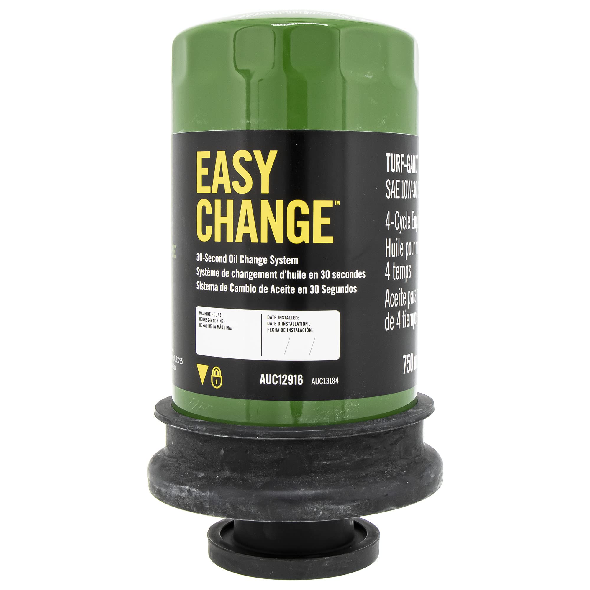 Close-up of AUC12916 oil filter in the kit