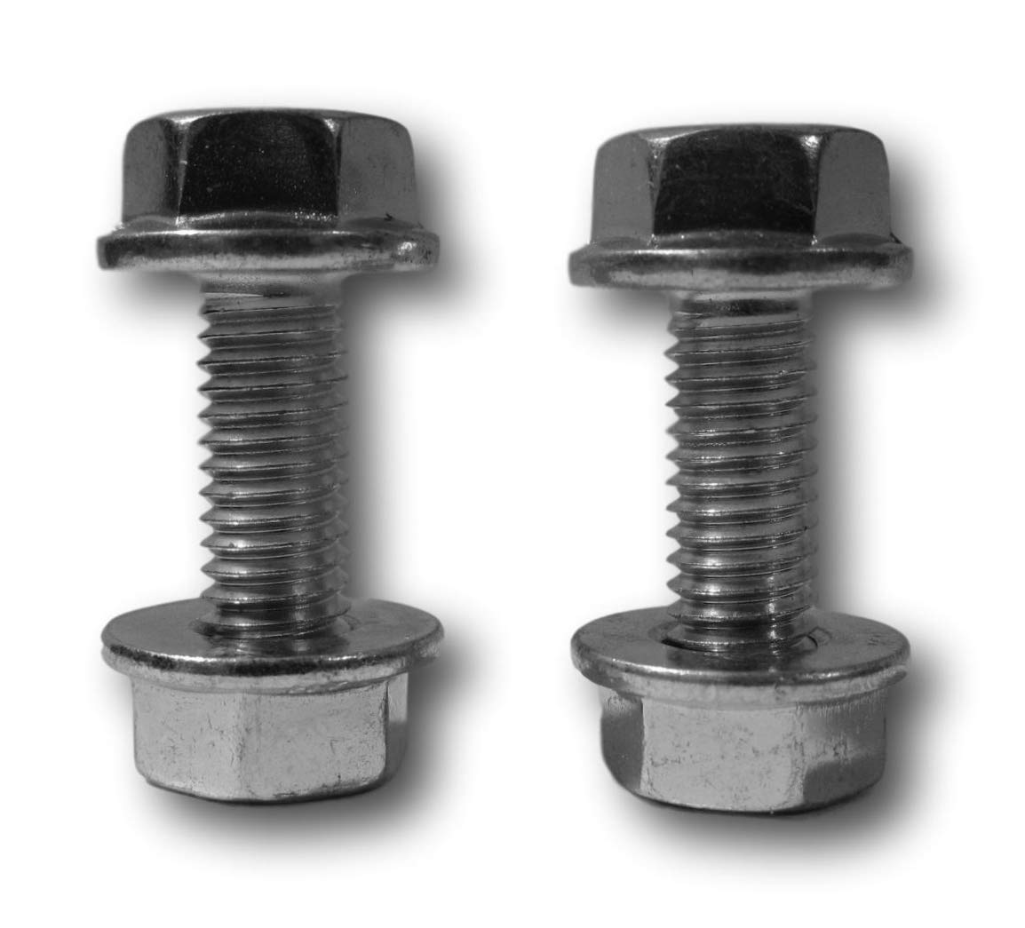 Installation-ready stainless steel bolts and nuts for John Deere battery terminals