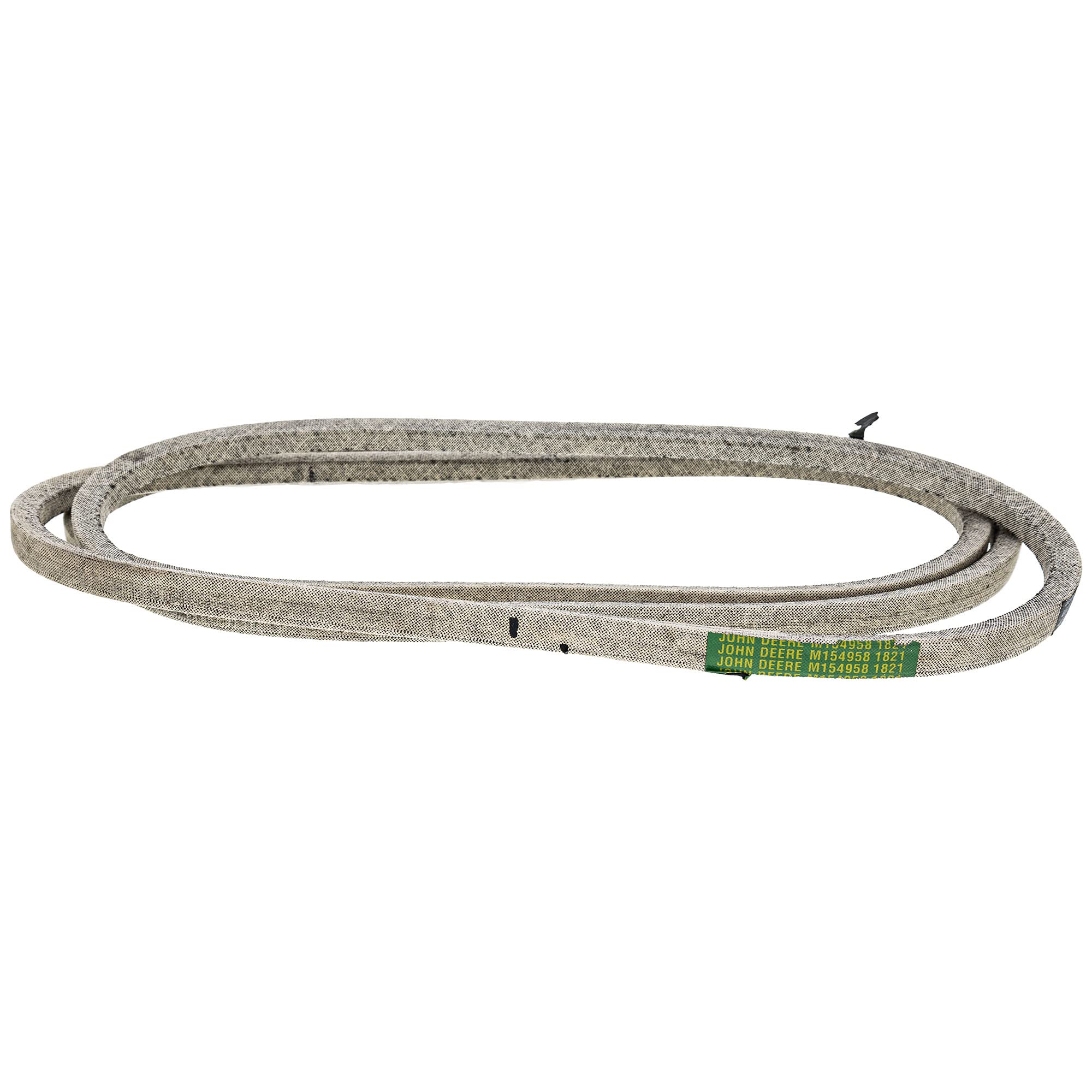 John Deere belt labeling and orientation to aid easy installation