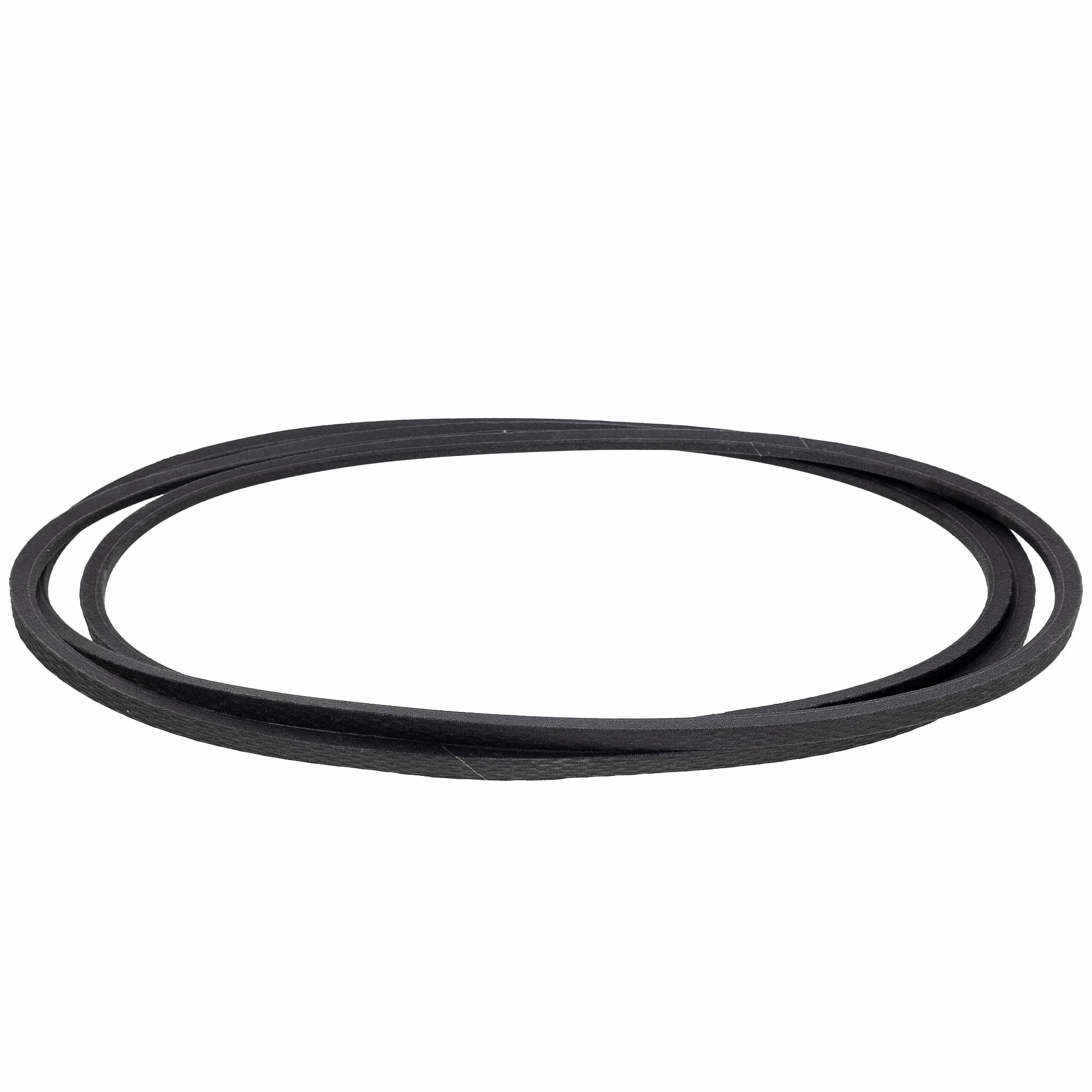 John Deere GX26422 V-Belt installed on a zero-turn demonstrates seamless power transfer.