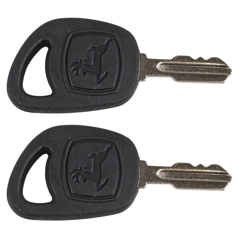 John Deere GY20680 key pack front view showing the OEM key design for reliable ignition access