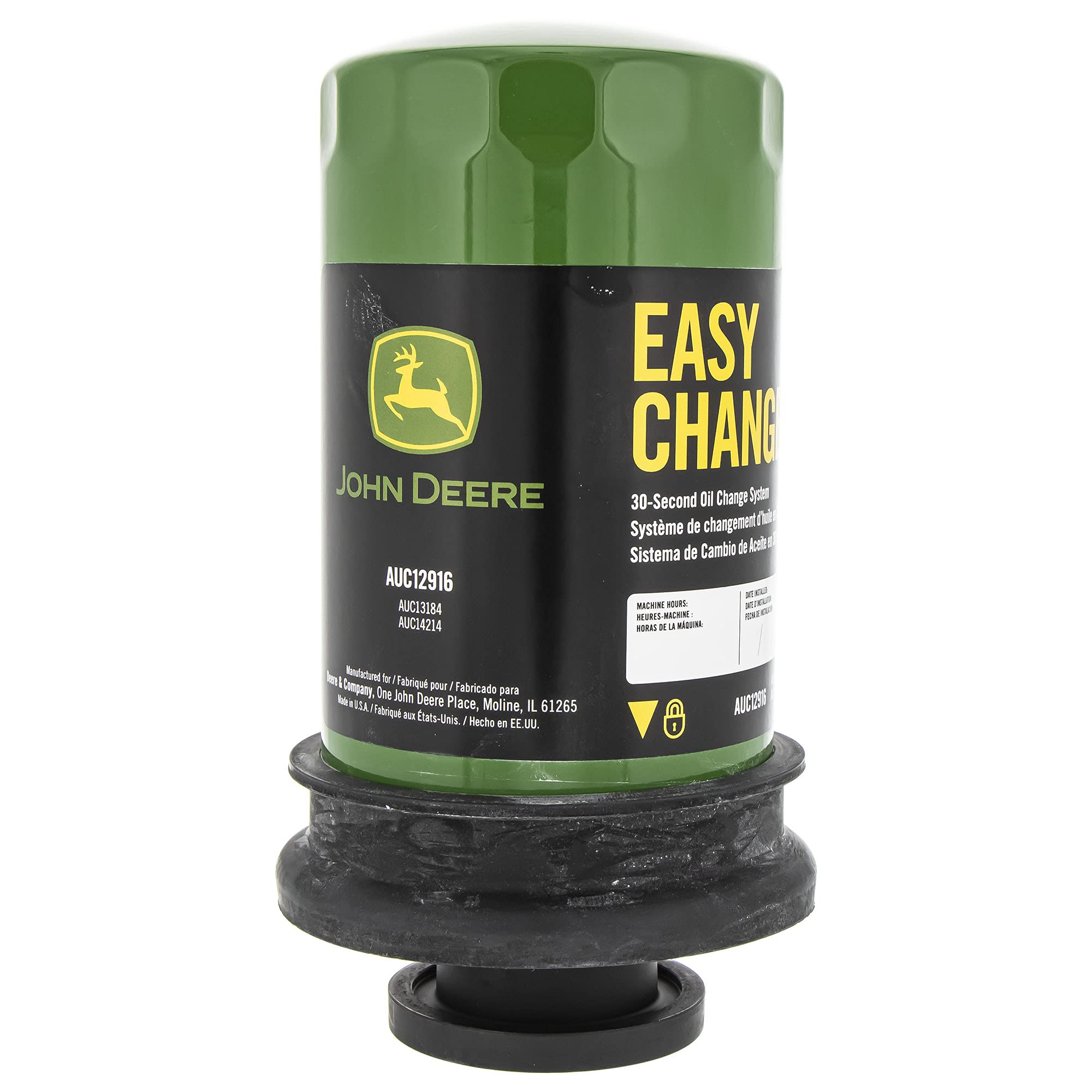 John Deere AUC13707 spark plugs ensure smooth starts and efficient operation.
