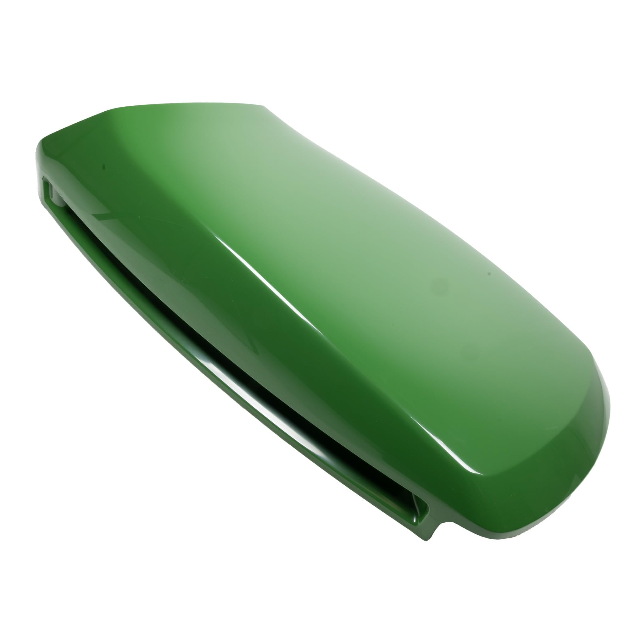 John Deere AM132529 hood rear view highlights clean surface and alignment.