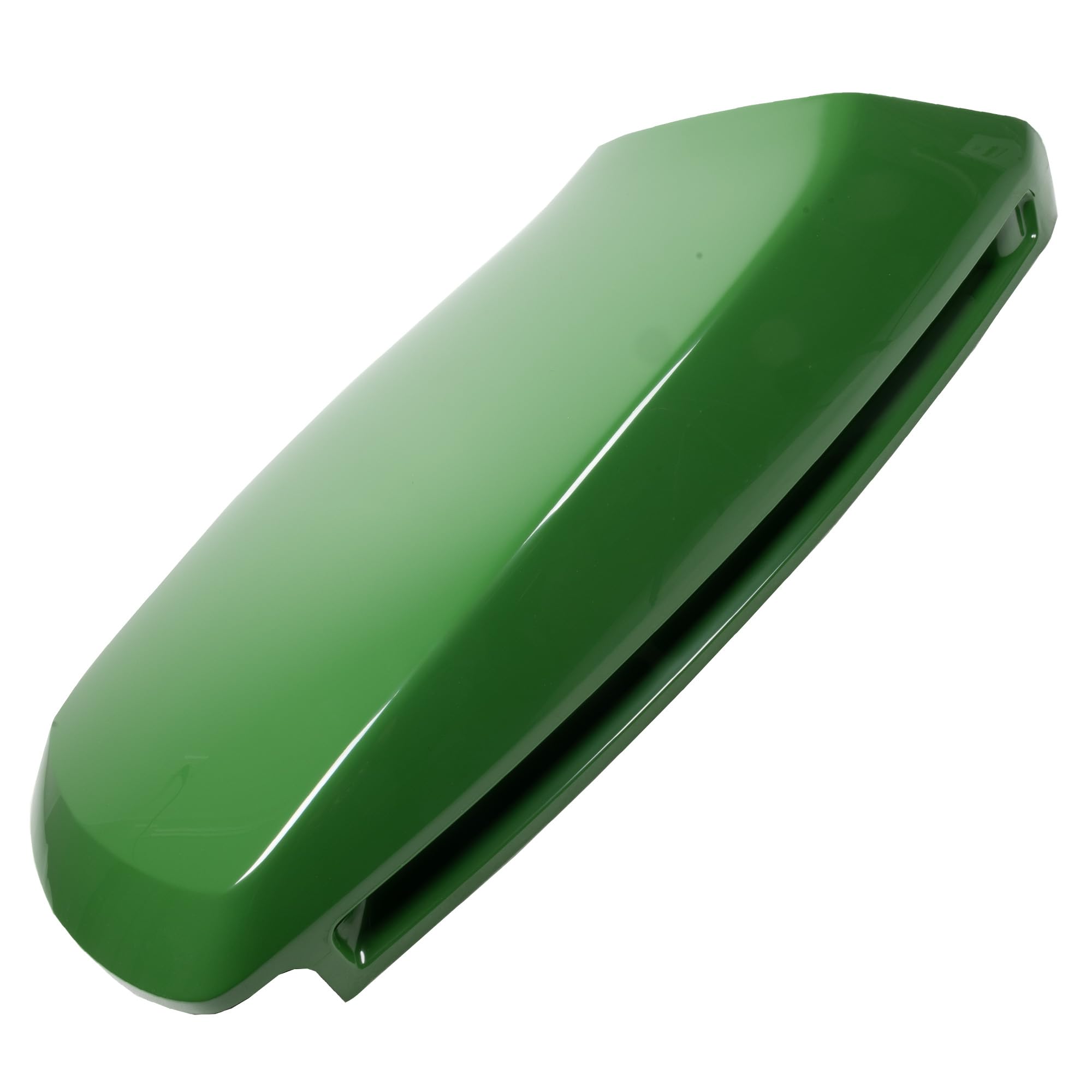 John Deere AM132529 hood left side view emphasizes compatibility.