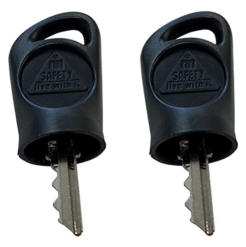 John Deere AUC12681 key pack, OEM replacement for multiple models.