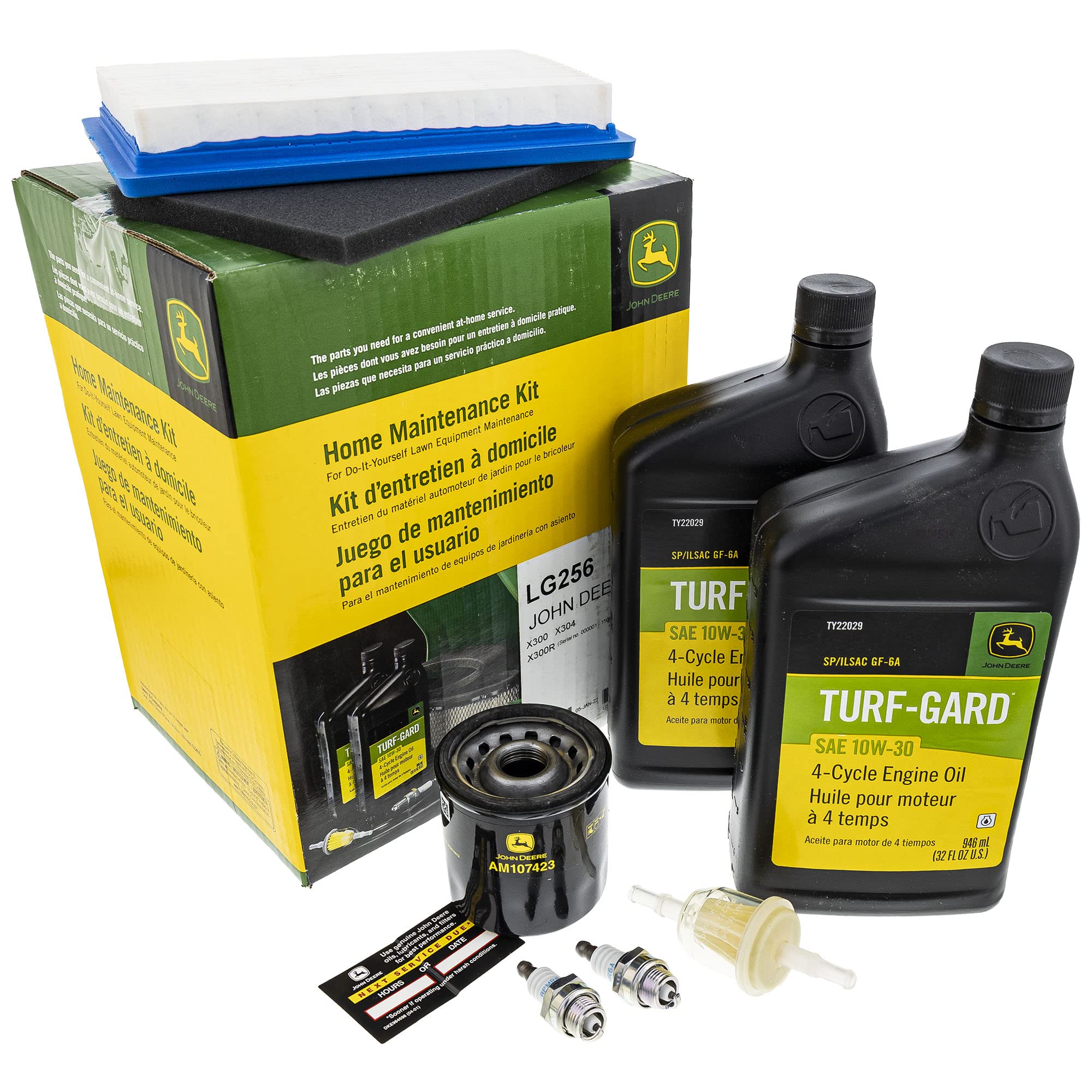 John Deere LG256 oil filter for FH491V engines ensures reliable filtration.