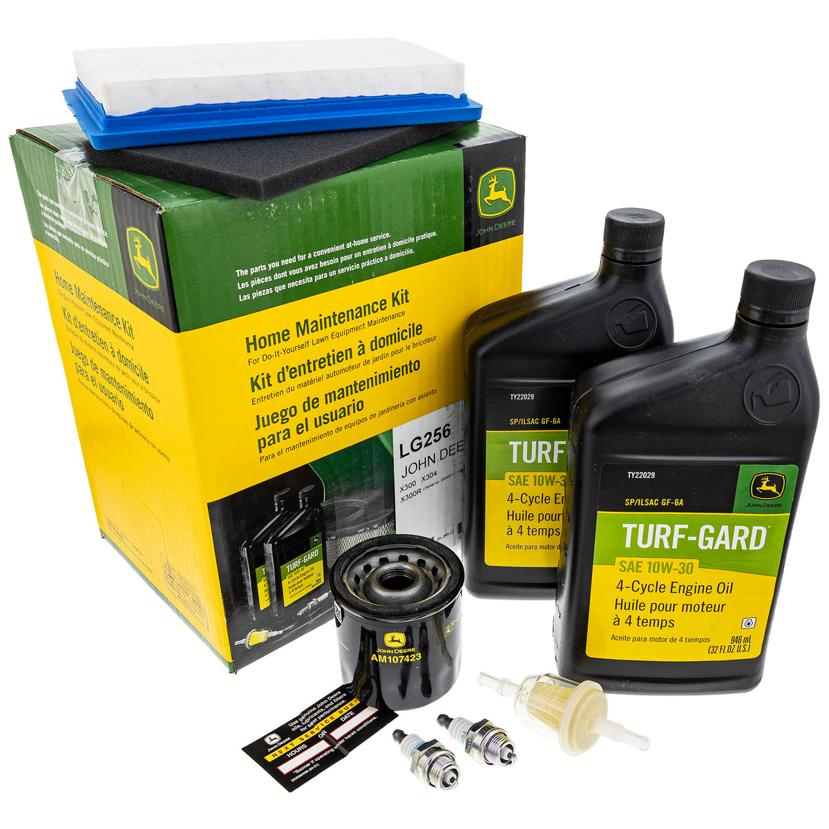 John Deere LG256 oil filter for FH491V engines ensures reliable filtration.