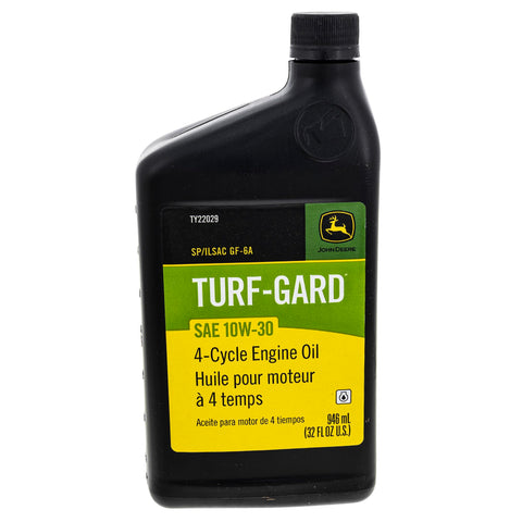 John Deere LG259 OEM filter kit oil filter clearly labeled for easy replacement.