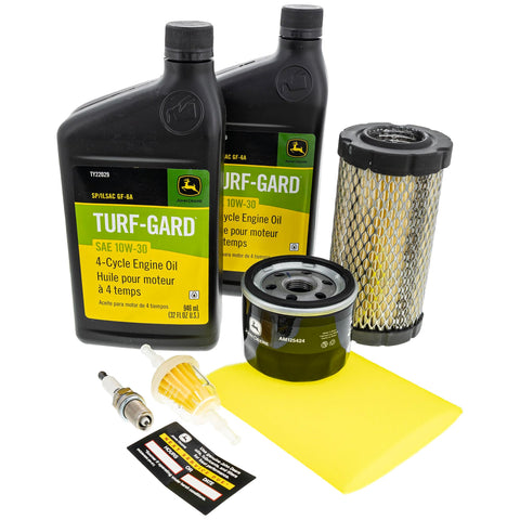 John Deere LG262 oil filter AM125424 close-up for smooth engine performance