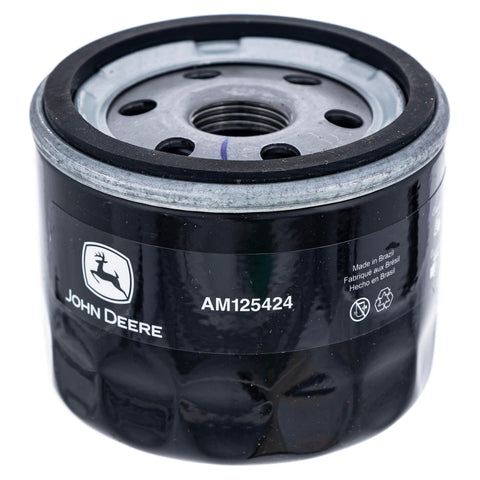 John Deere LG263 cartridge air filter captures dust for clean airflow.