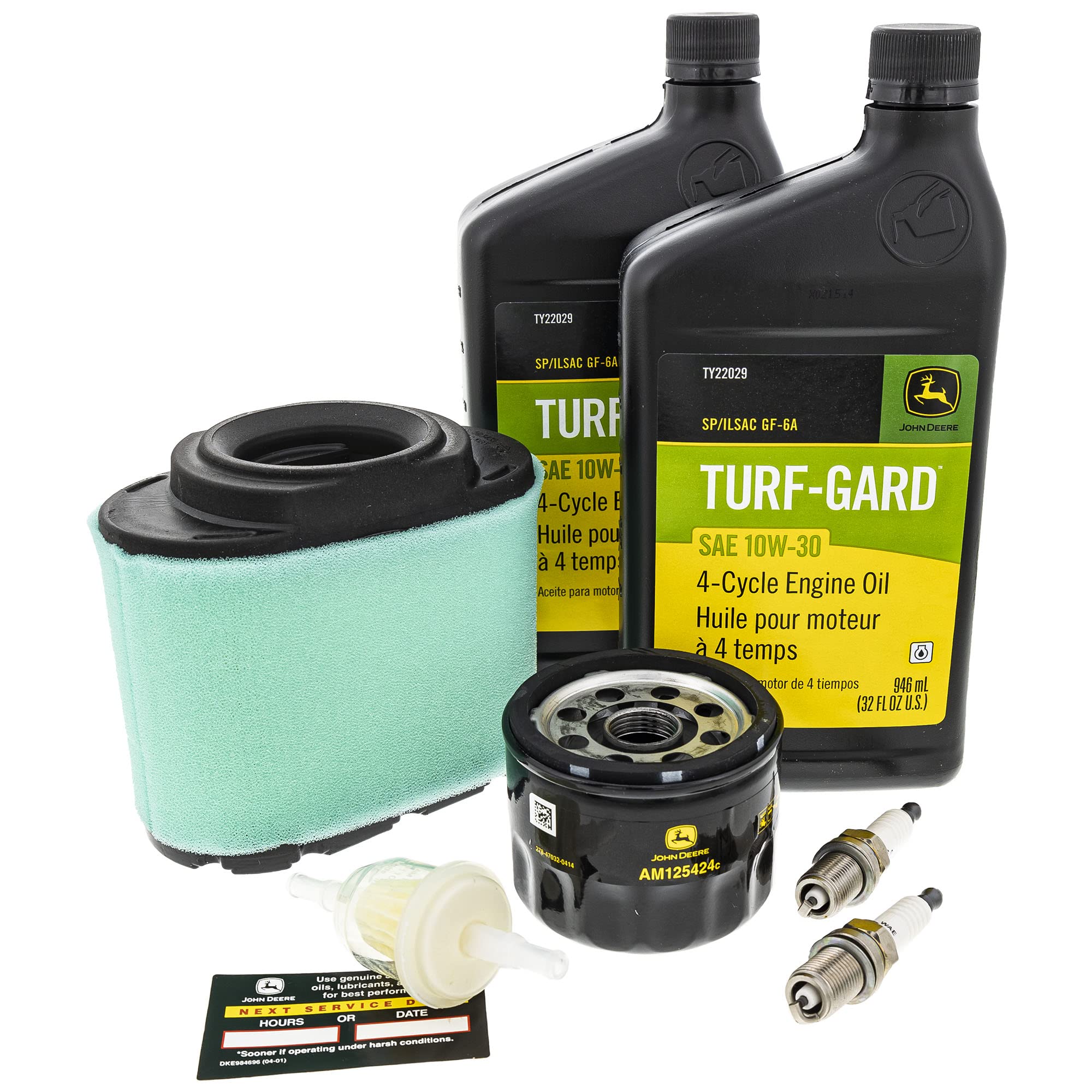 John Deere LG264 oil filter included for easy replacement