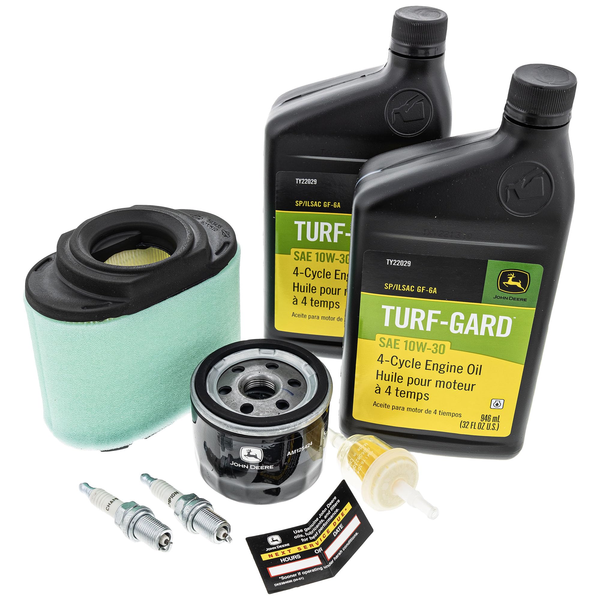 John Deere LG268 fuel filter helps protect the fuel system from contaminants.