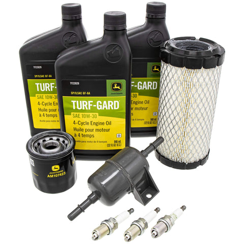 John Deere LG270 oil quarts for XUV 825i engine lubrication and service.