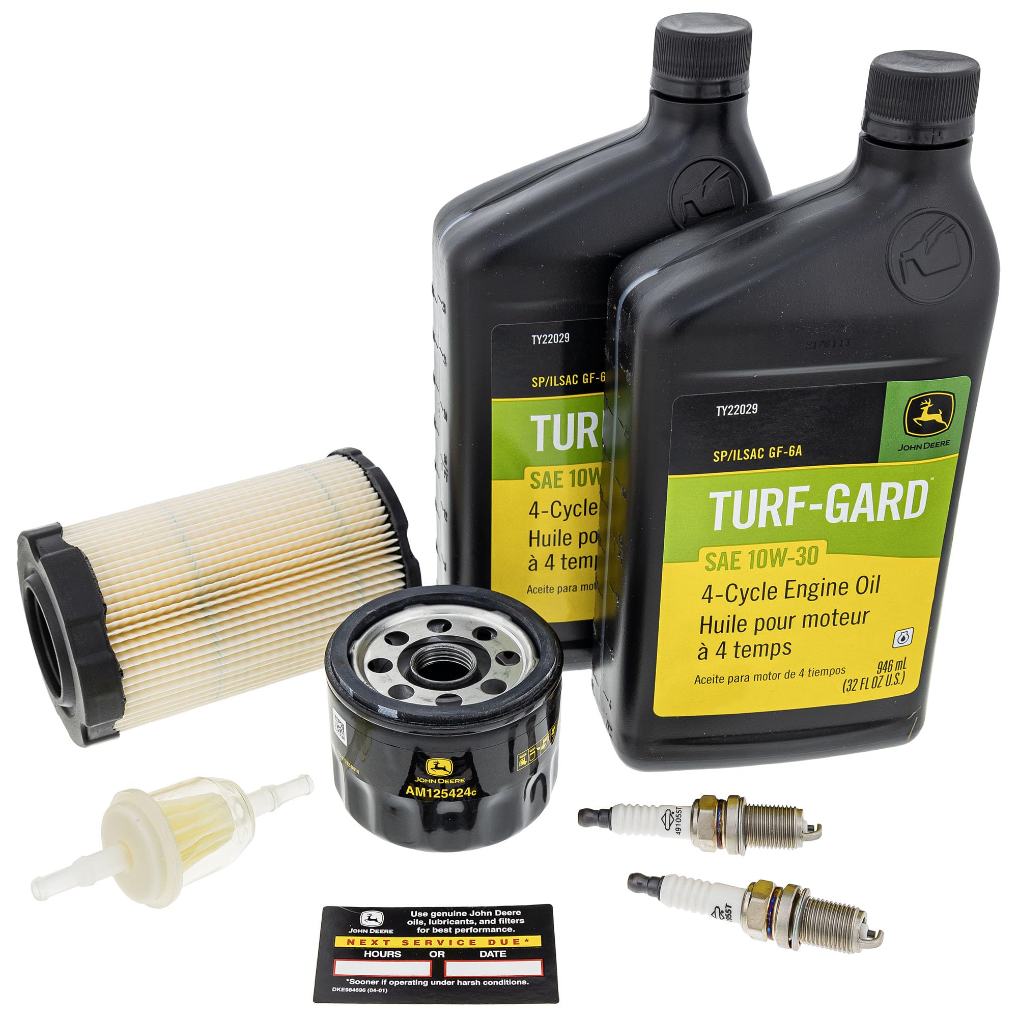 John Deere LG275 two-quarts oil for DIY engine maintenance