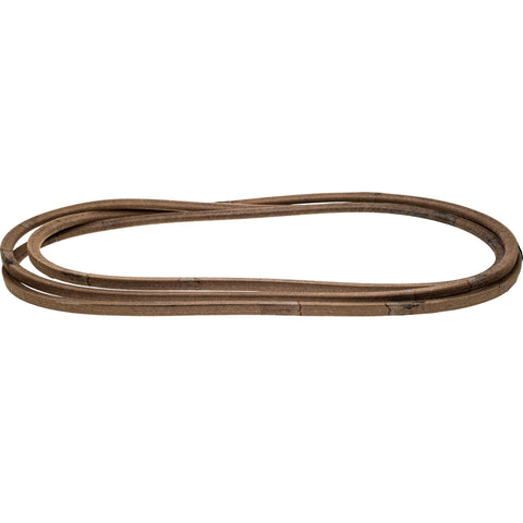 John Deere M154621 V-Belt material close-up showing thick, low-stretch design