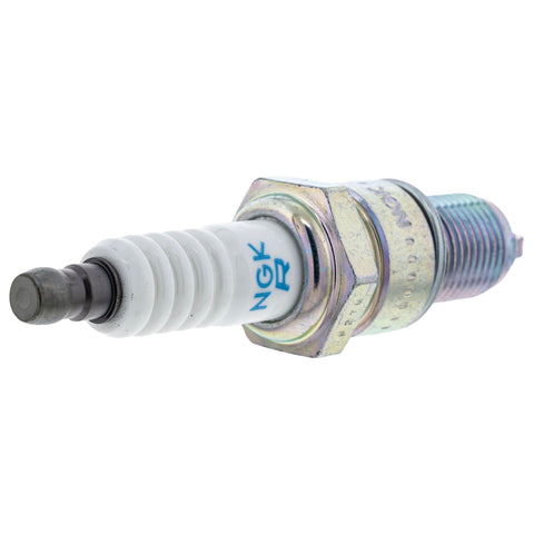 John Deere M805853 spark plug installed in a mower for ignition reliability