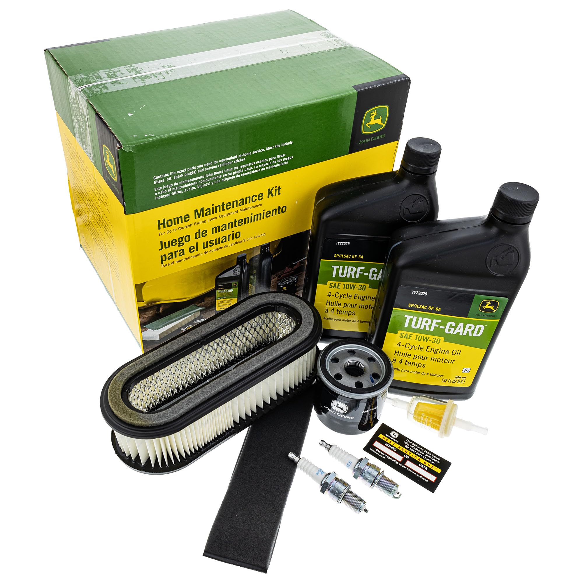 John Deere maintenance kit oil filter for 345 demonstrates engine protection and reliability