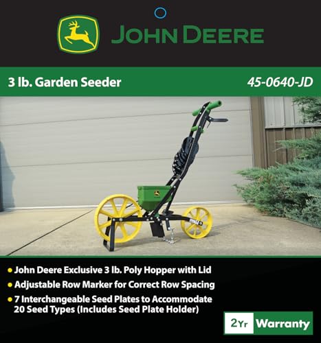 John Deere rust-resistant plow blade preps tidy rows for planting