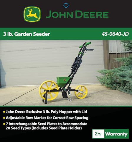 John Deere rust-resistant plow blade preps tidy rows for planting