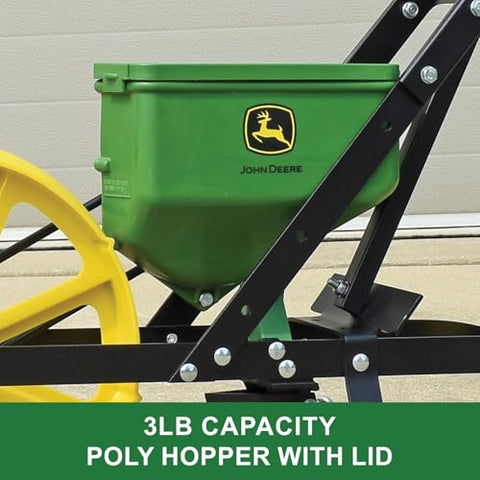 John Deere seeder seven seed plates configuration highlights versatile planting options