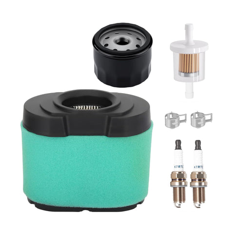 John Deere ZTrak air filter kit front view, durable replacement for maintenance routines