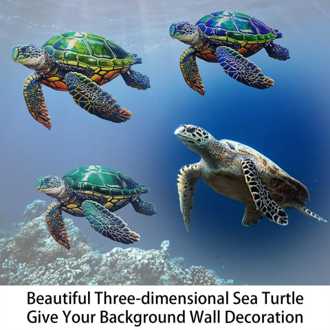 John's Studio metal turtle wall art for yard appeal and charm.