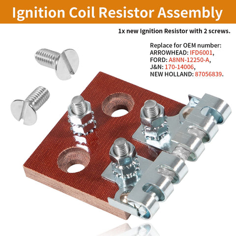 johntruck ignition resistor screws pack highlights included screws for quick installation