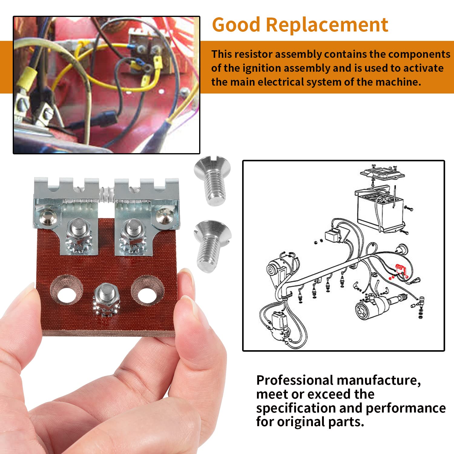 johntruck ignition resistor high-strength steel components resist wear and corrosion