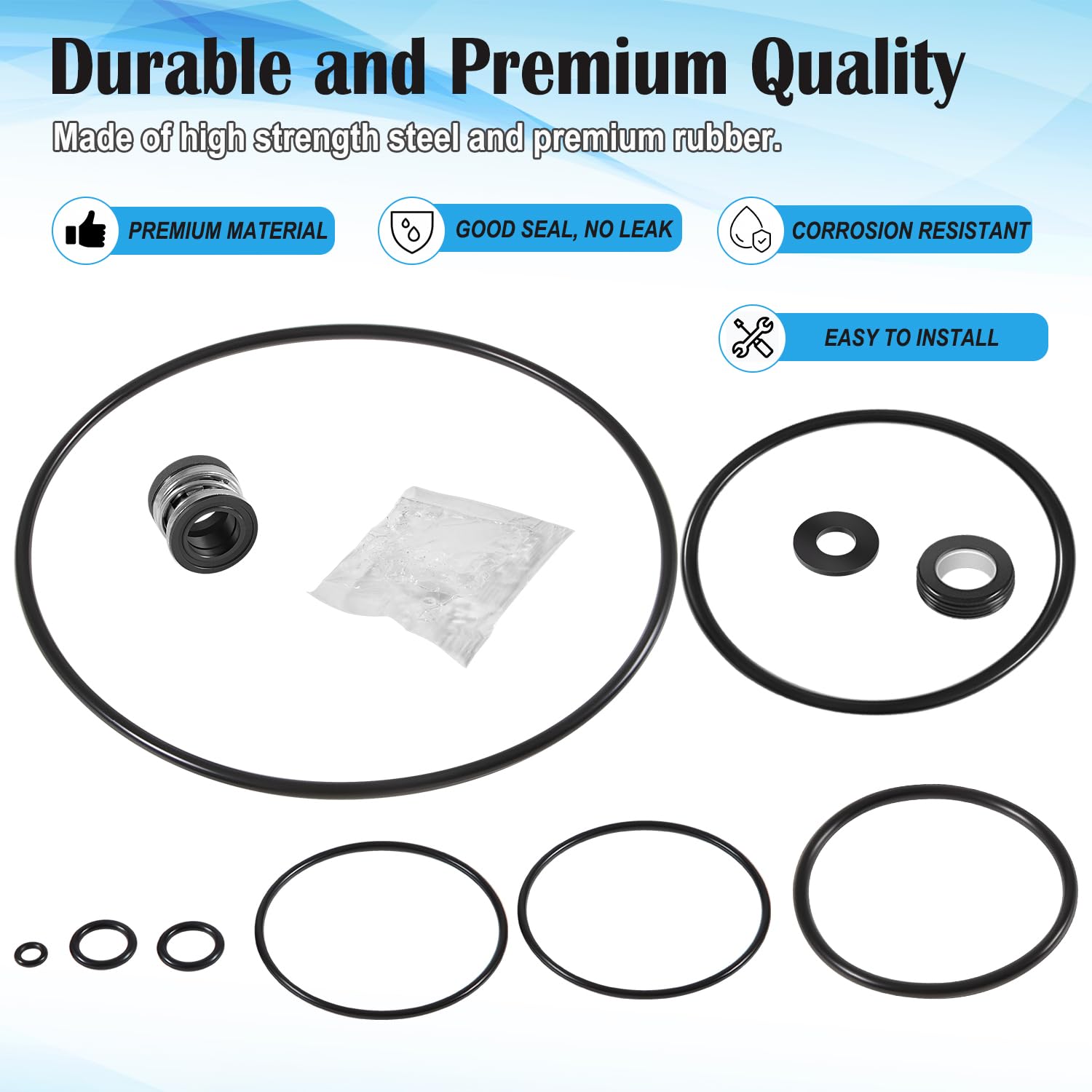 Johntruck trap lid O-Ring seals for reliable maintenance access