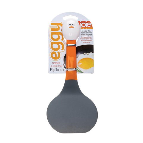 Joie heat-resistant nylon spatula up to 428F for safe high-heat flipping.