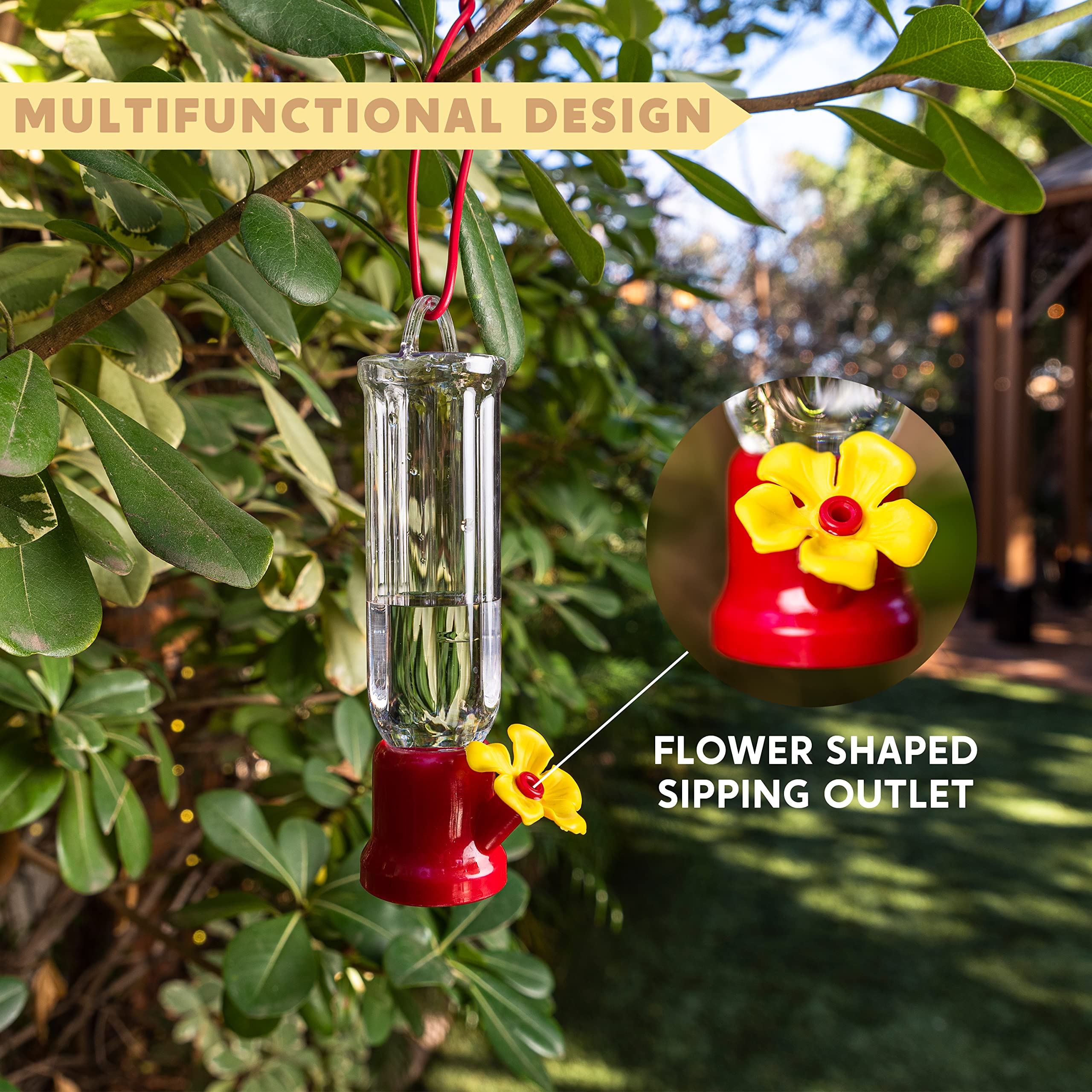Joiedomi flower-shaped sipping outlet encourages natural feeding