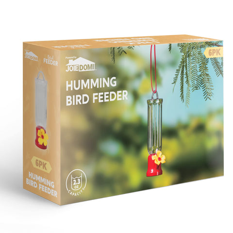 Joiedomi patio garden hummingbird feeders add color to outdoor spaces