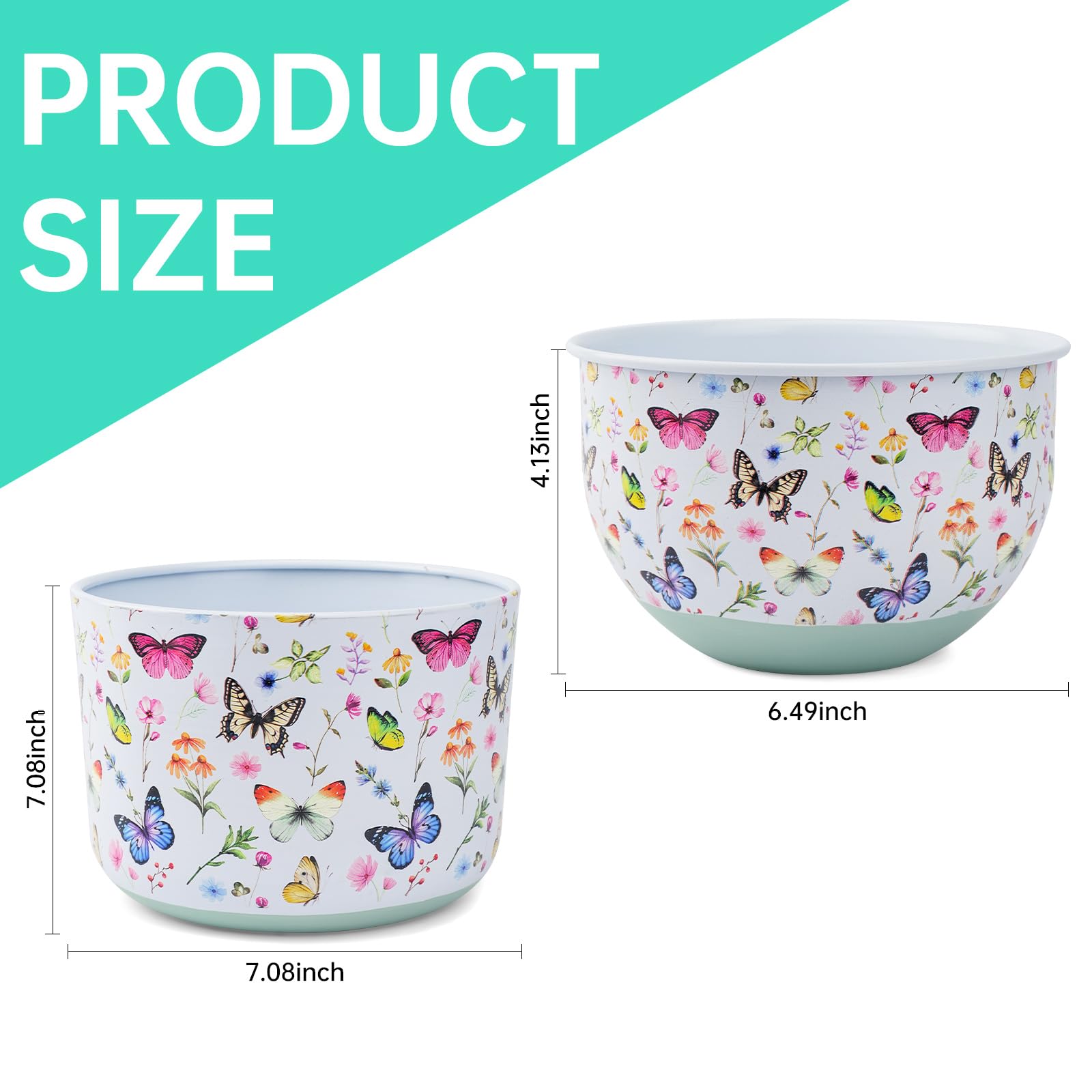Joint Honglin bee planter large close-up brightens outdoor patios with sunny motif.