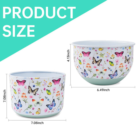 Joint Honglin bee planter large close-up brightens outdoor patios with sunny motif.