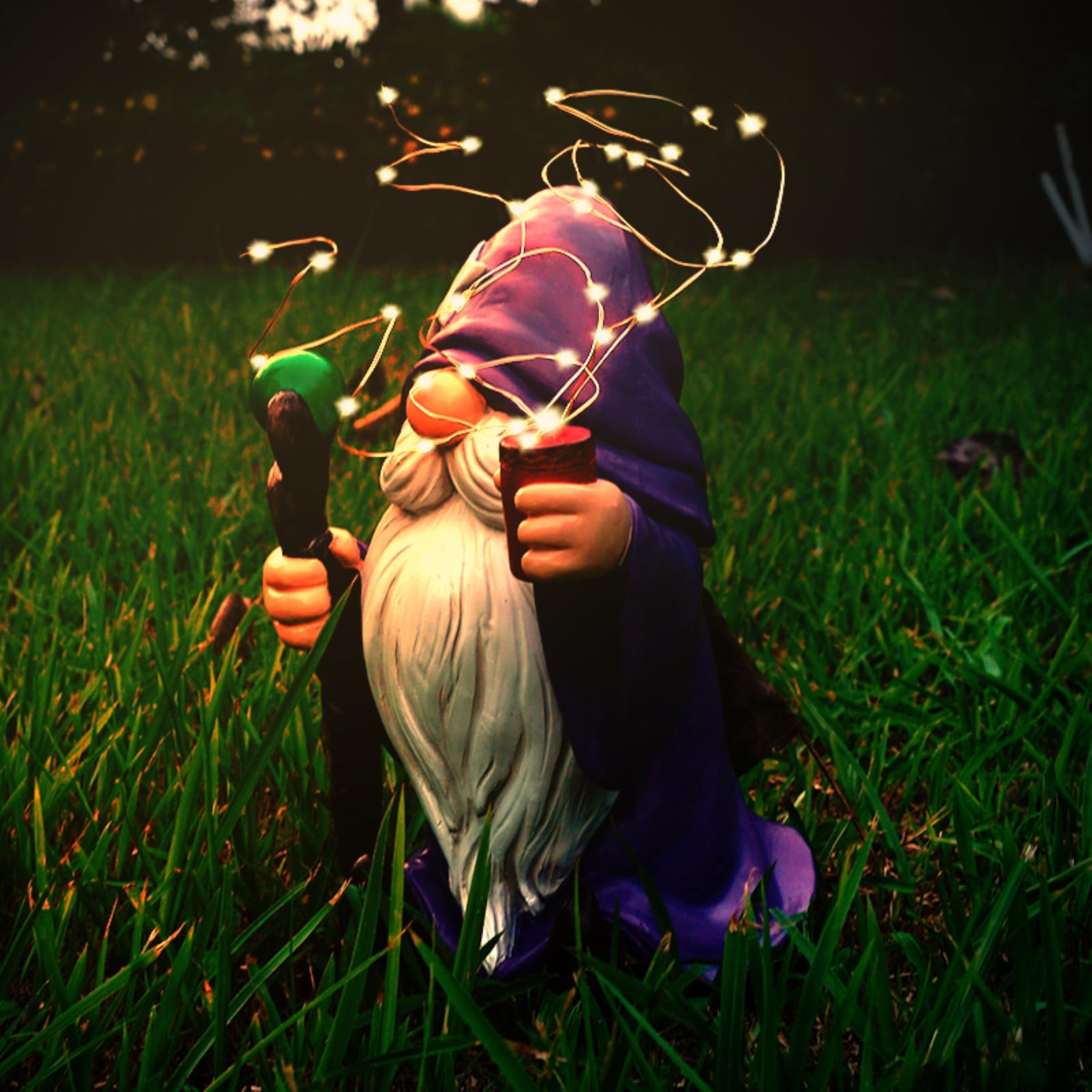 Joint Honglin water resistant gnome statue for outdoor use
