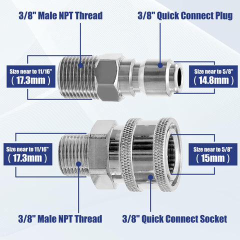 JOEJET stainless steel ball valve withstands rugged use up to 5000 PSI.