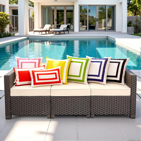 JOJOGOGO porch swing styling with these covers.