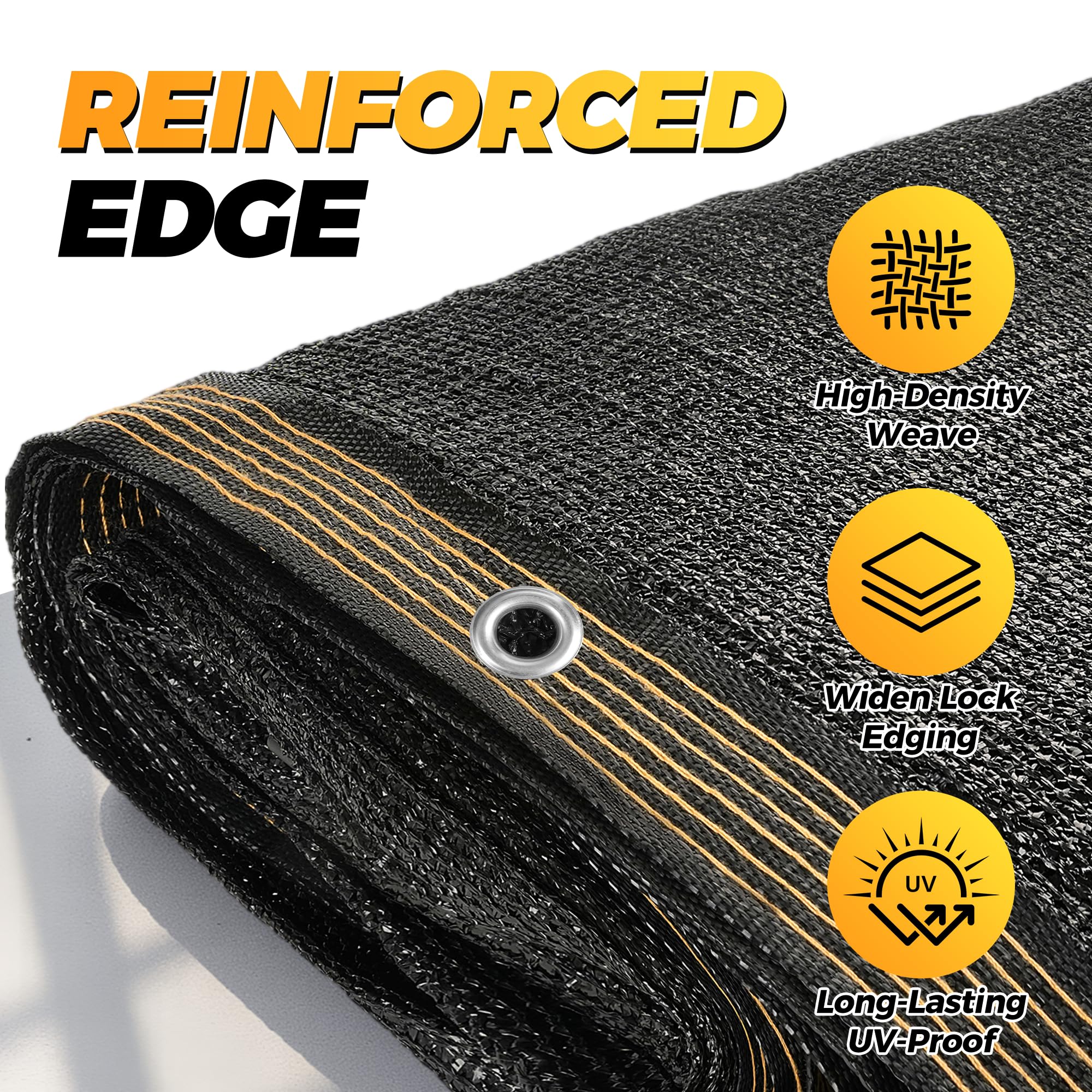 JOJOLEE shade cloth on balcony creates cooler outdoor space