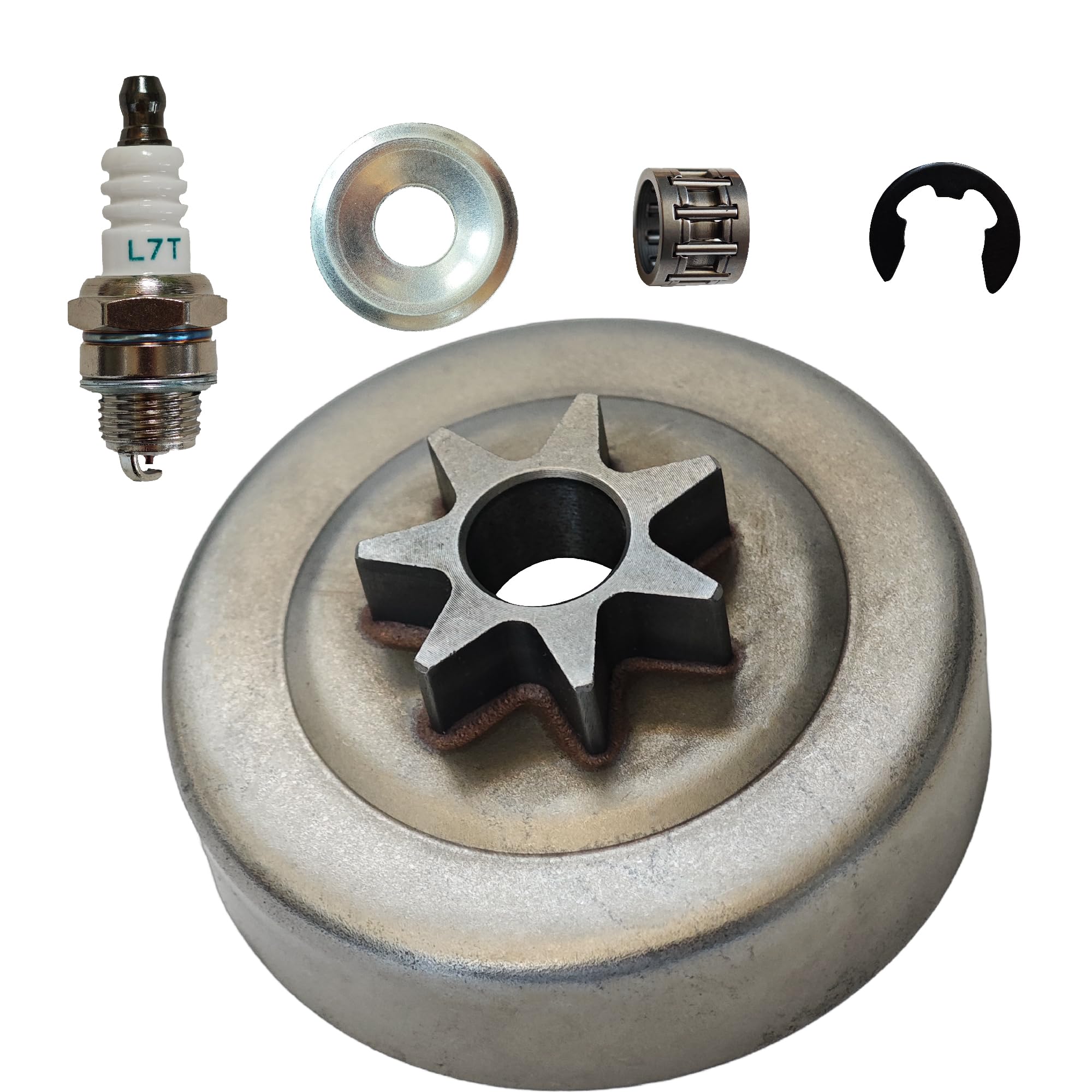 JoJoPar clutch drum kit for .325 7T, smooth engagement on STIHL saws