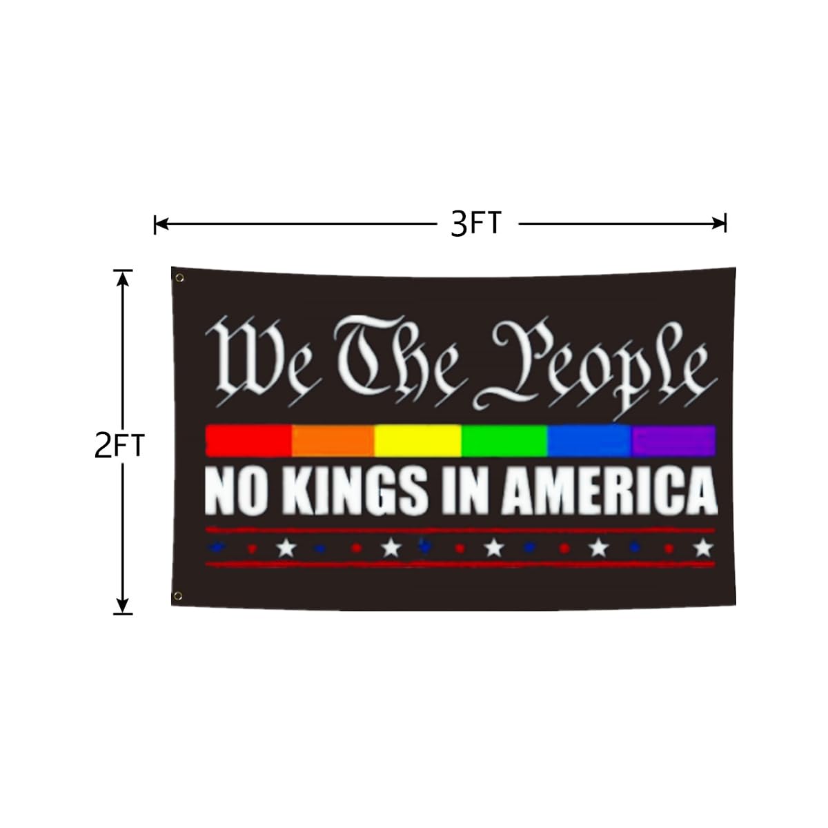 JOLCAHEU flag fabric close-up shows durable polyester fibers for long-lasting use
