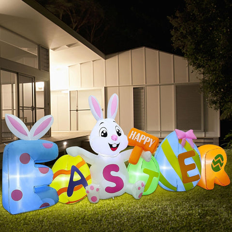 Joliyoou versatile indoor outdoor Easter yard decor for year-round display.