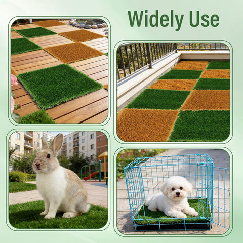 Jollidecor green nesting pad closeup: vivid color and texture